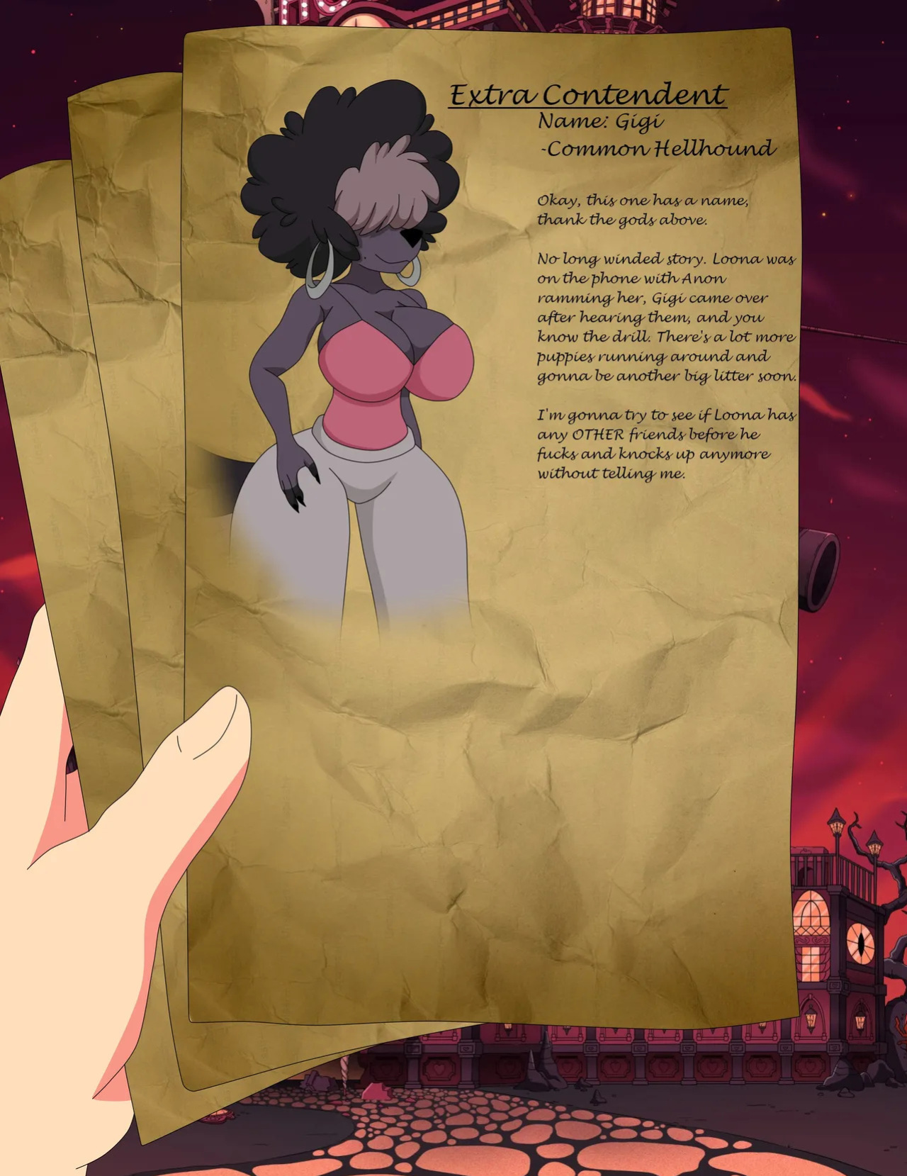 [Xml Xrossover] Anon X Hellaverse (Ongoing)