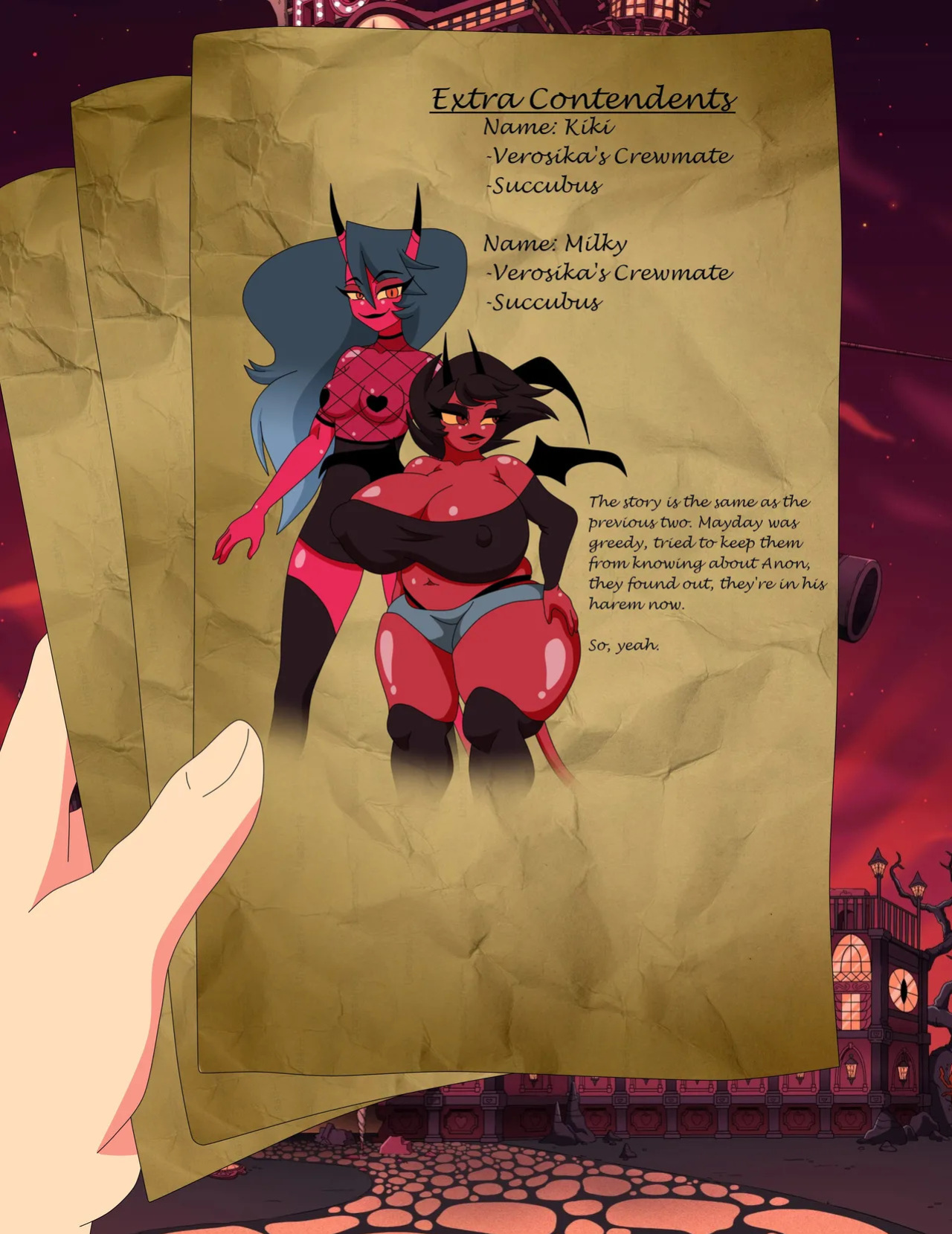 [Xml Xrossover] Anon X Hellaverse (Ongoing)