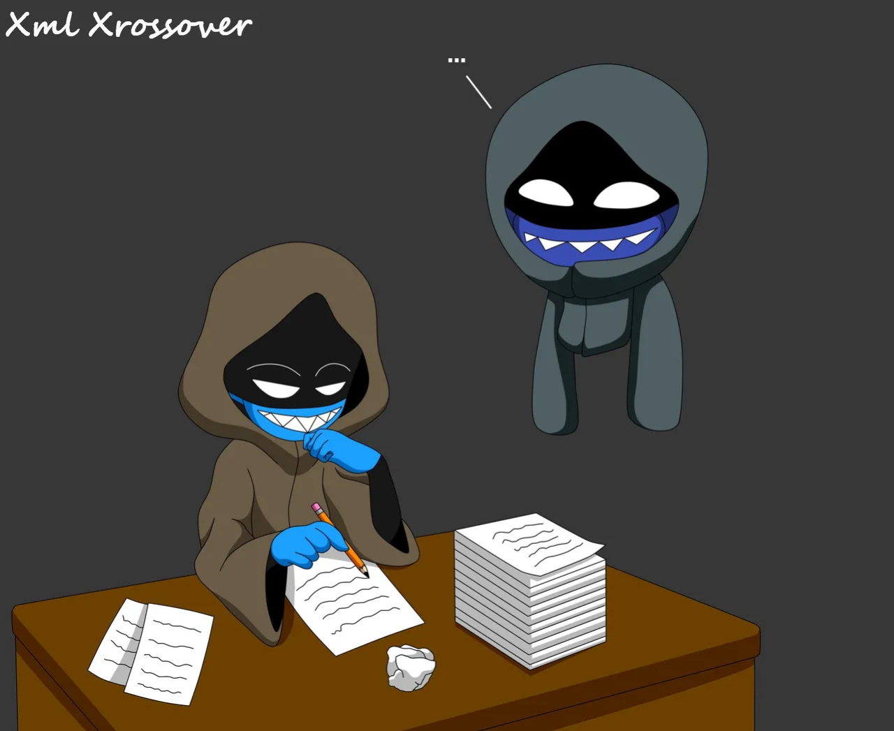 [Xml Xrossover] Anon X Hellaverse (Ongoing)