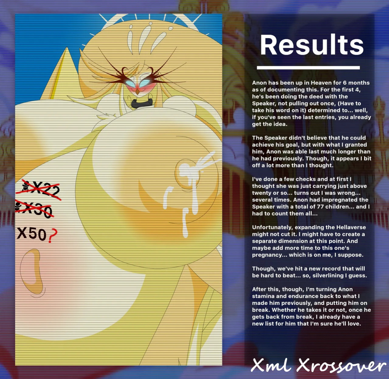 [Xml Xrossover] Anon X Hellaverse (Ongoing)