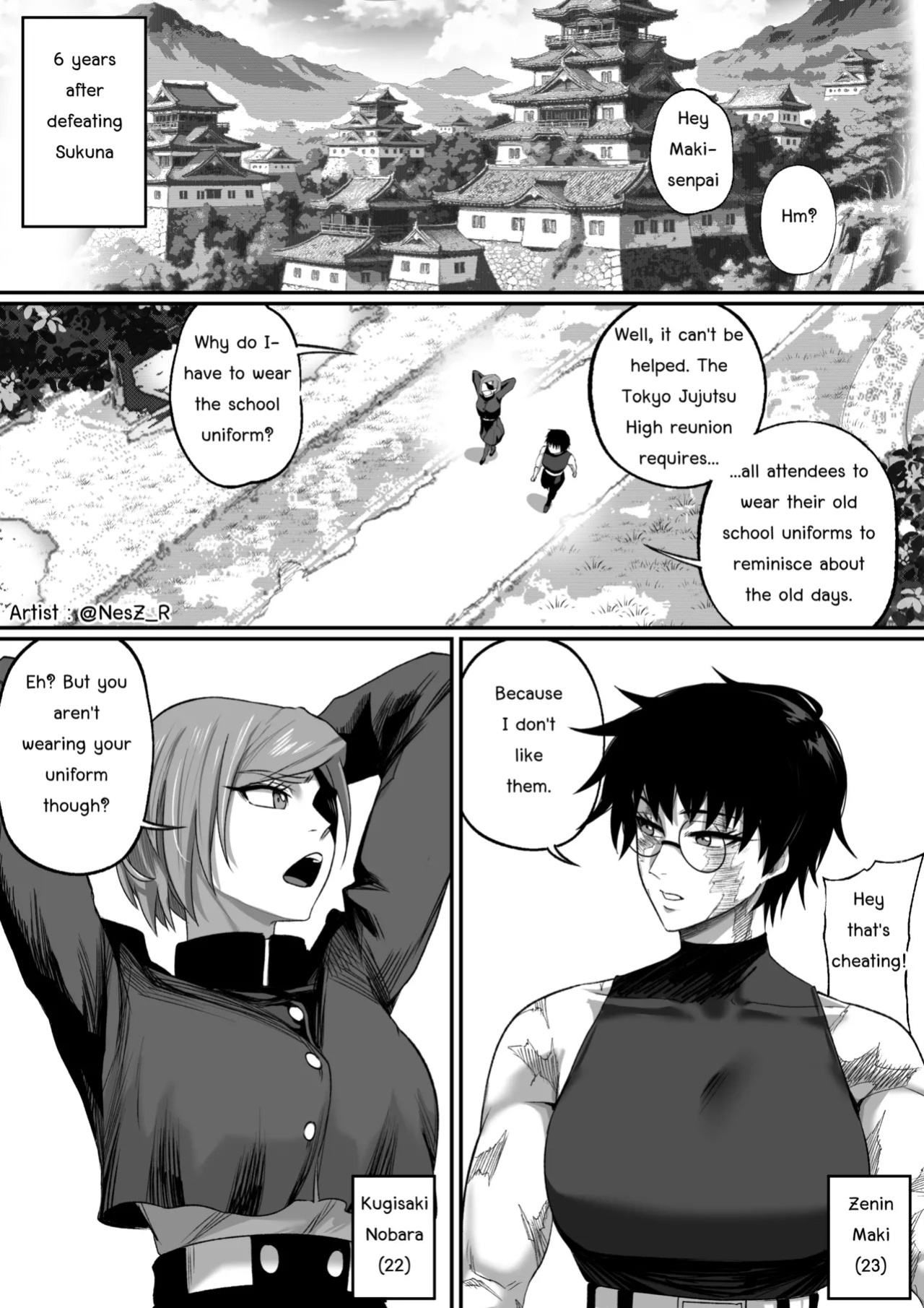 [Nesz] The Possession (Jujutsu Kaisen) [ongoing]