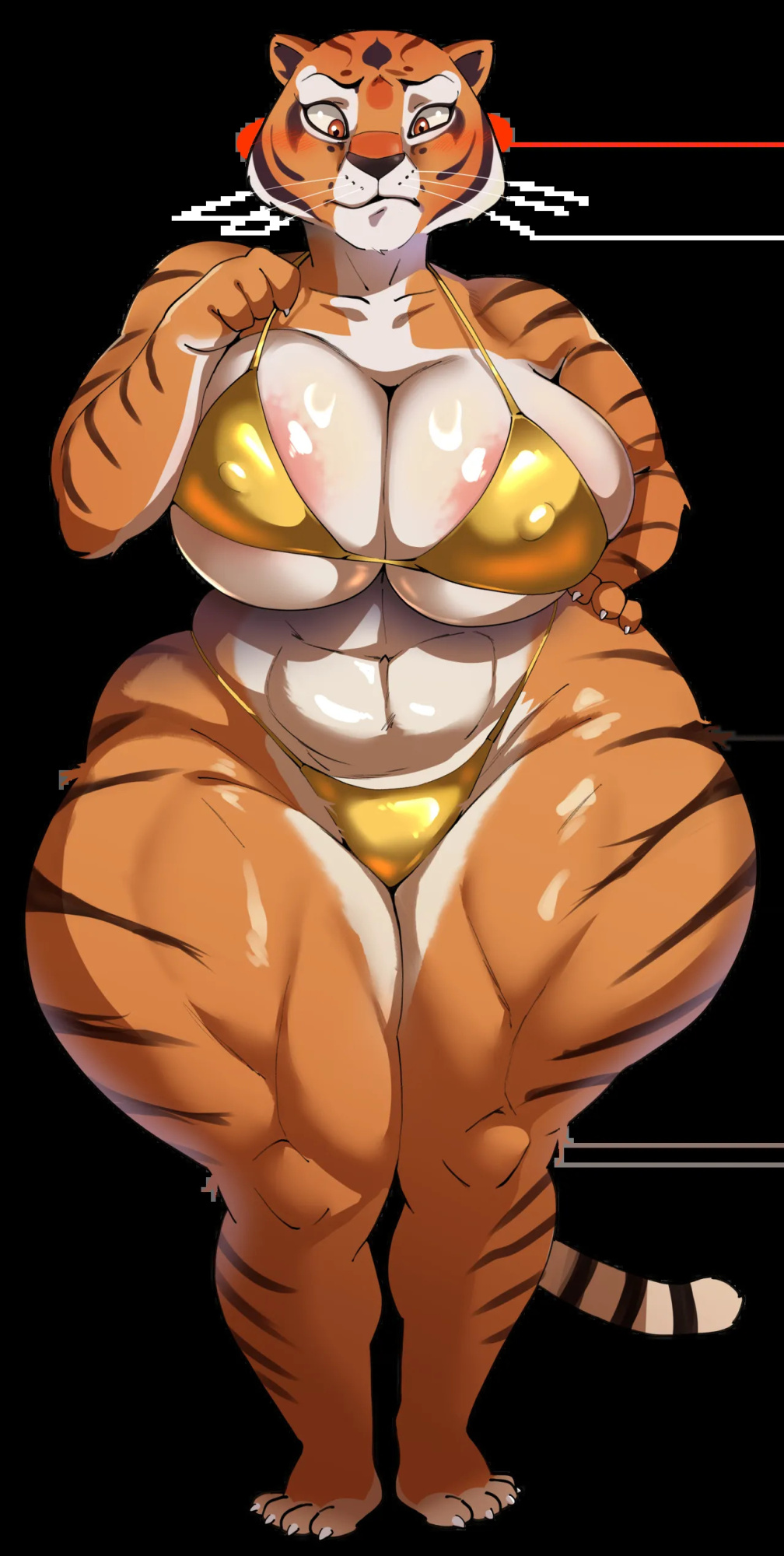 [Bittercream] Tigress Special Training [English] [Uncensored] (Kung Fu Panda)