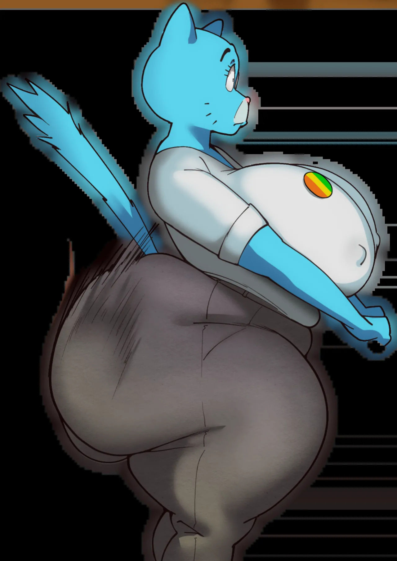 [Bittercream] Nicole Watterson Sex Nighout [English] [Uncensored] (The Amazing World of Gumball)