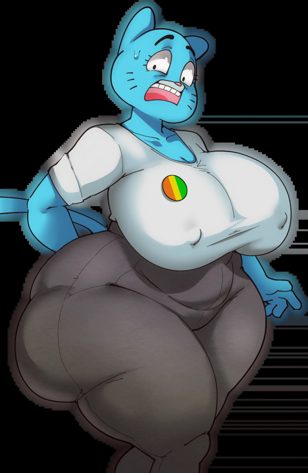 [Bittercream] Nicole Watterson Sex Nighout [English] [Uncensored] (The Amazing World of Gumball)