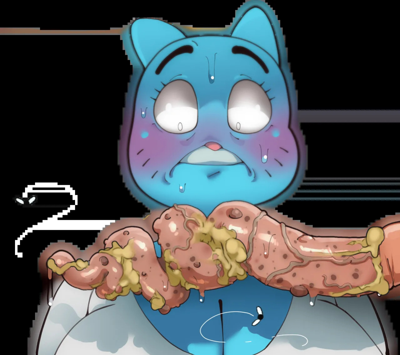 [Bittercream] Nicole Watterson Sex Nighout [English] [Uncensored] (The Amazing World of Gumball)