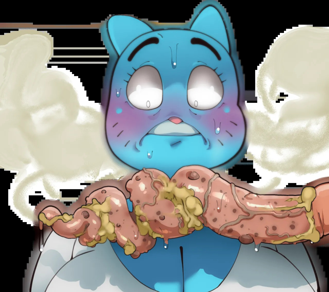[Bittercream] Nicole Watterson Sex Nighout [English] [Uncensored] (The Amazing World of Gumball)