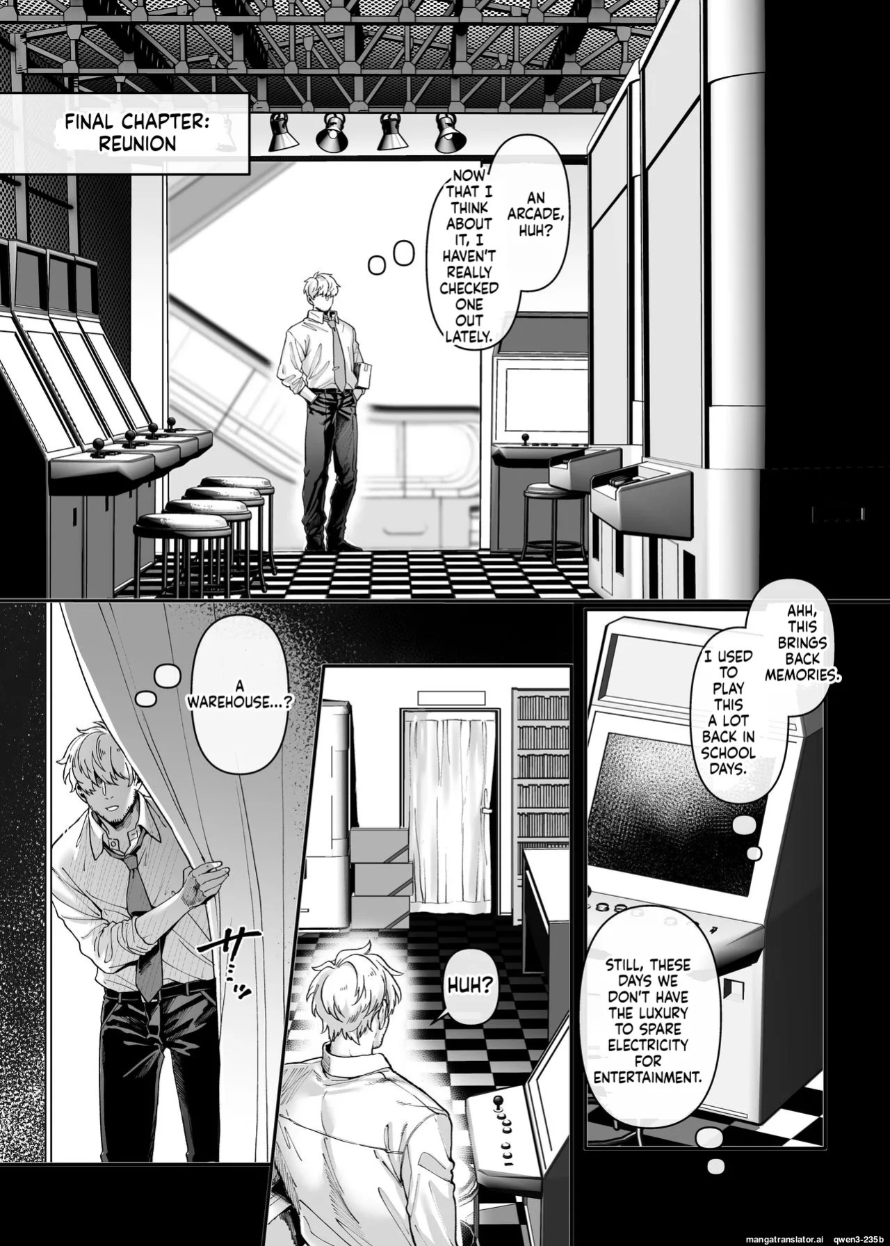 [Yolki Palki (Rororogi Mogera)] Last Mall ~Kubitsuri Danshi to Nikushoku Joshi~ [English]