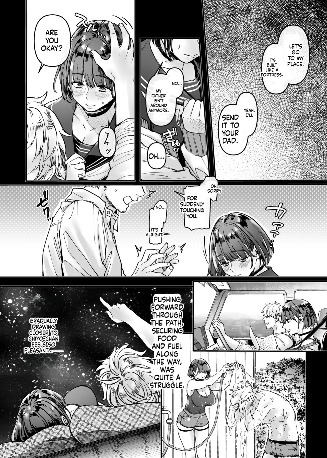 [Yolki Palki (Rororogi Mogera)] Last Mall ~Kubitsuri Danshi to Nikushoku Joshi~ [English]