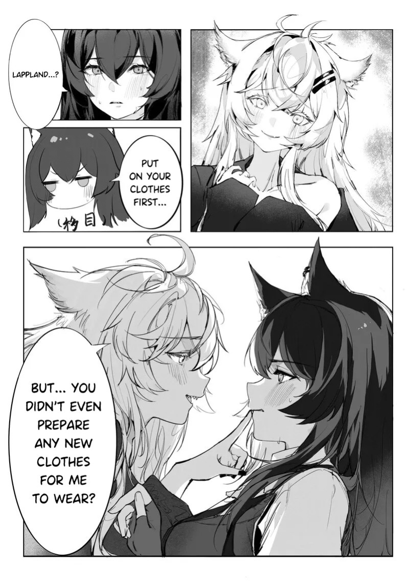[myon] My Girlfriend in a Coat is just too cute!! (Arknights) [English] [RagsSgar_Translations]