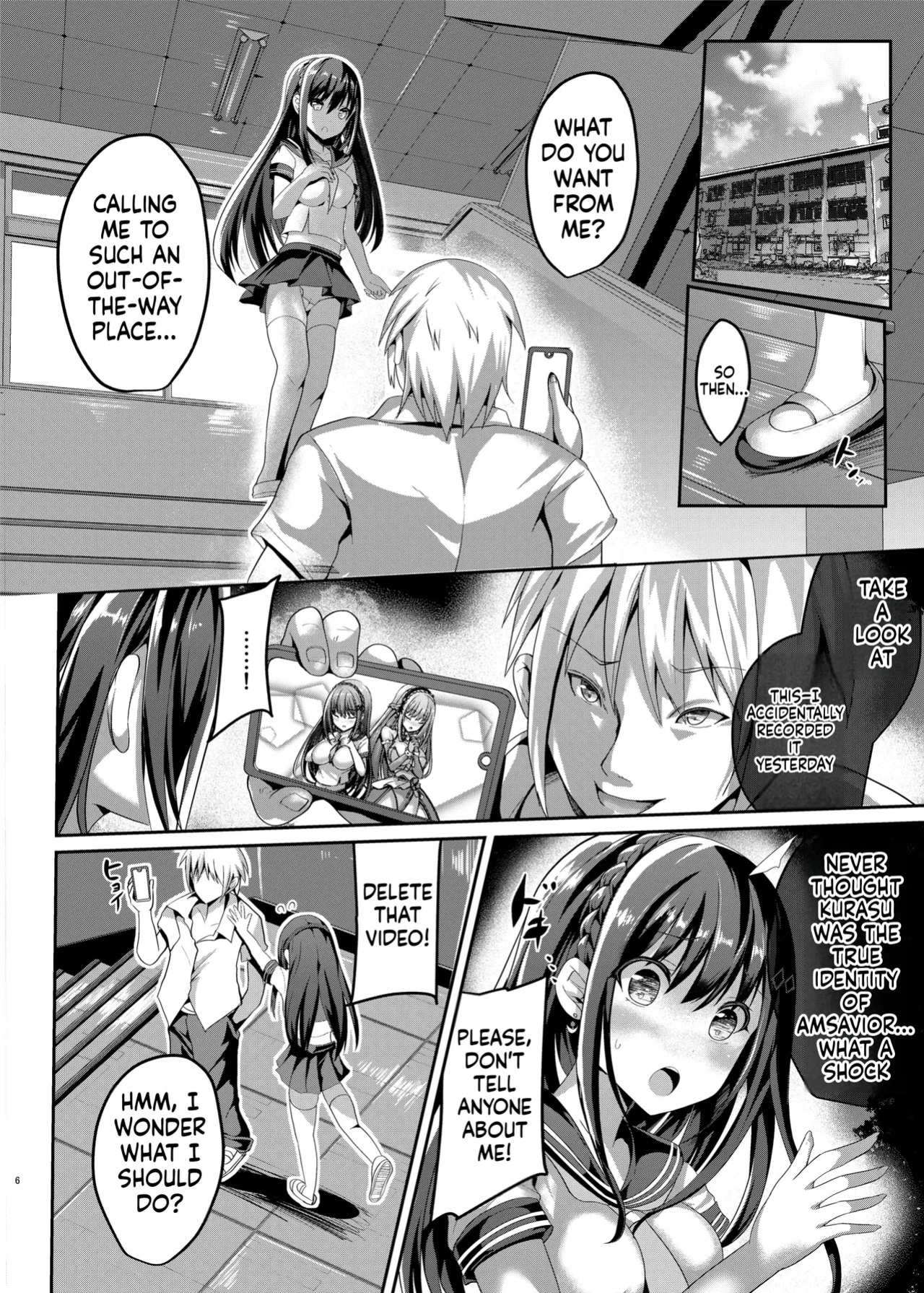 [Sumisuzu/No Future] Mahou Shinki Amsaver ~Mibare Heroine Kyouhaku Choukyou 1-3