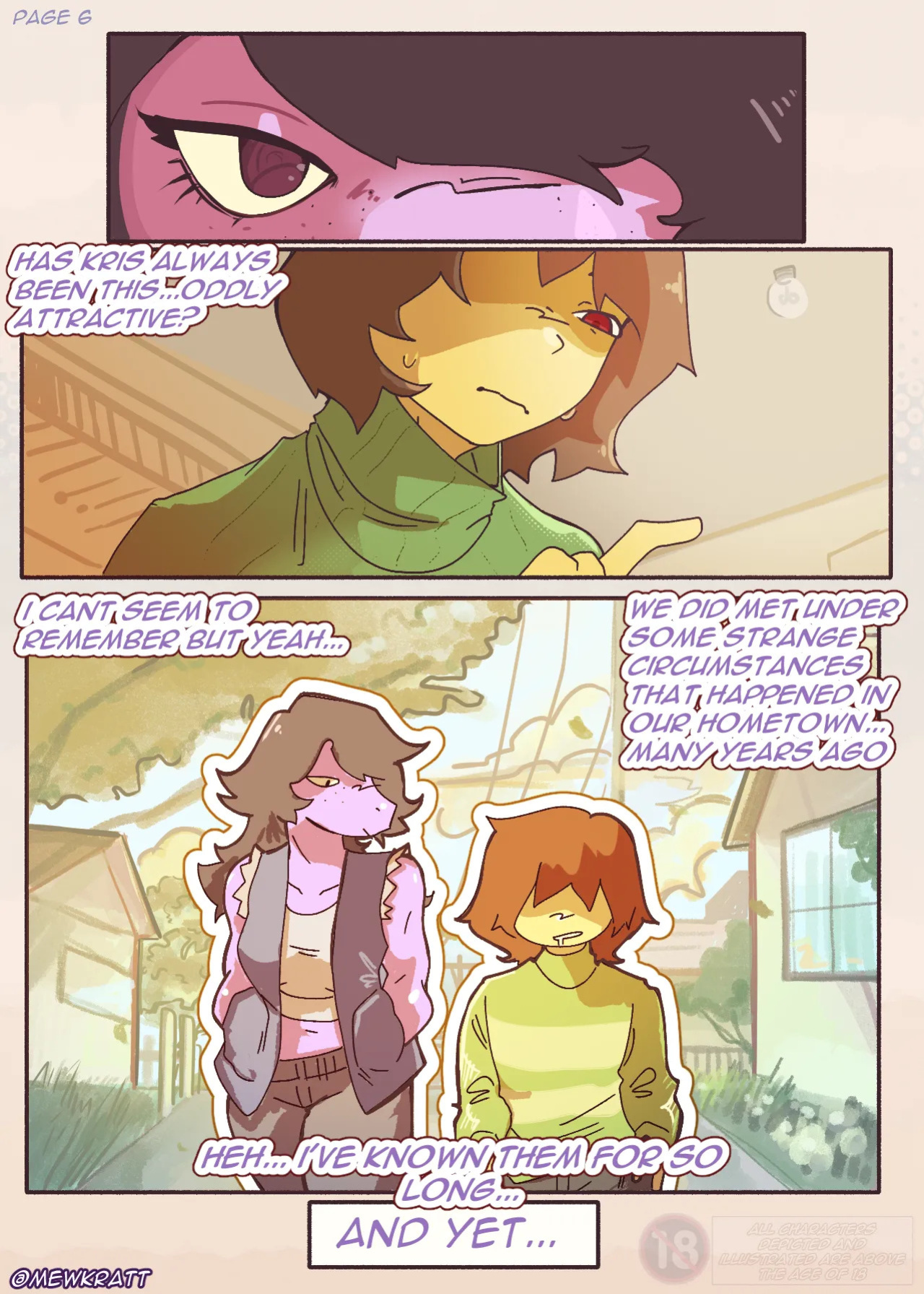 [MewKratt] Totally Responsible Dorkmates (Deltarune)