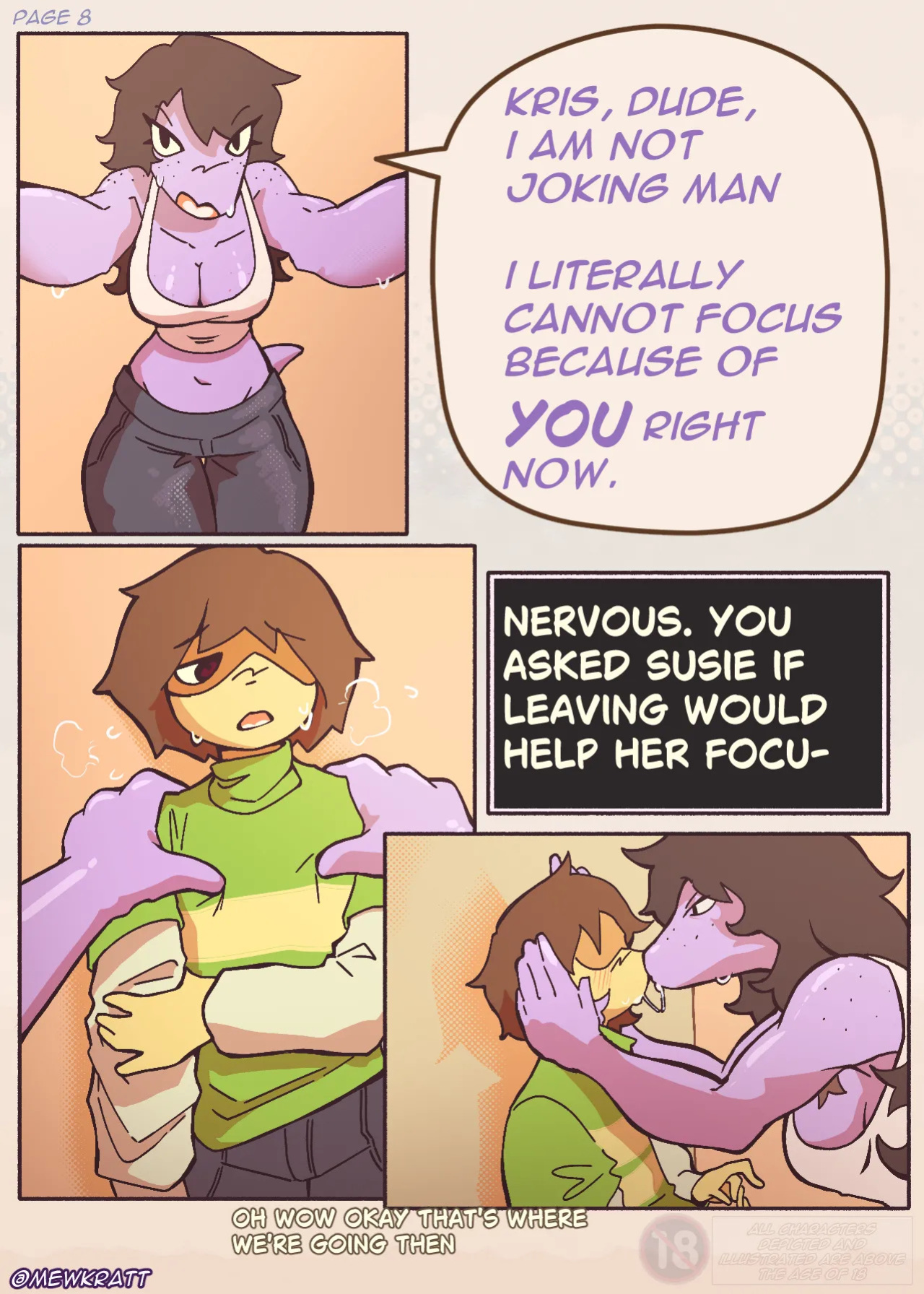 [MewKratt] Totally Responsible Dorkmates (Deltarune)