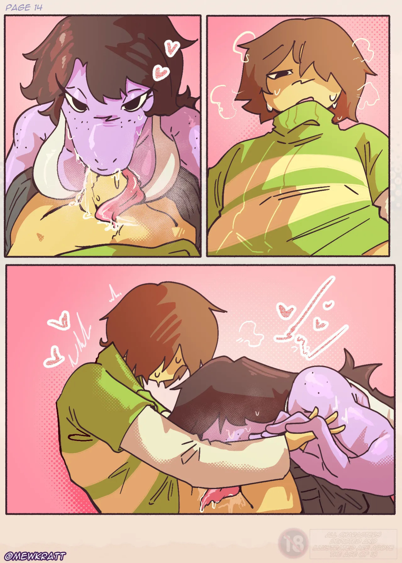 [MewKratt] Totally Responsible Dorkmates (Deltarune)