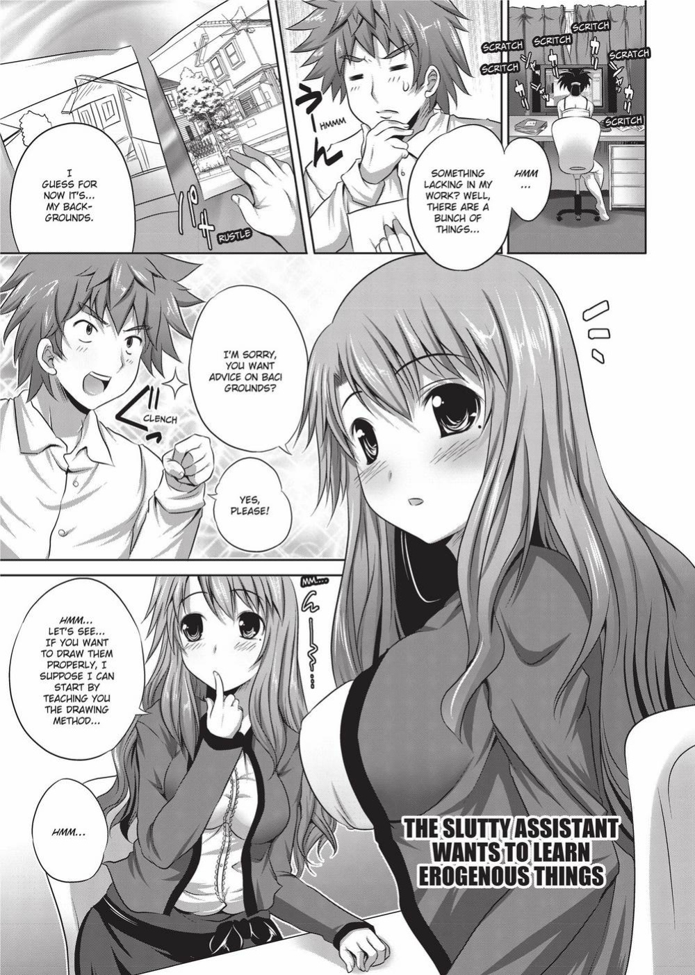 [MAKI] The Pretty Manga-ka & her Slutty Assistants [English] [Project-H] [Uncensored] [Digital]