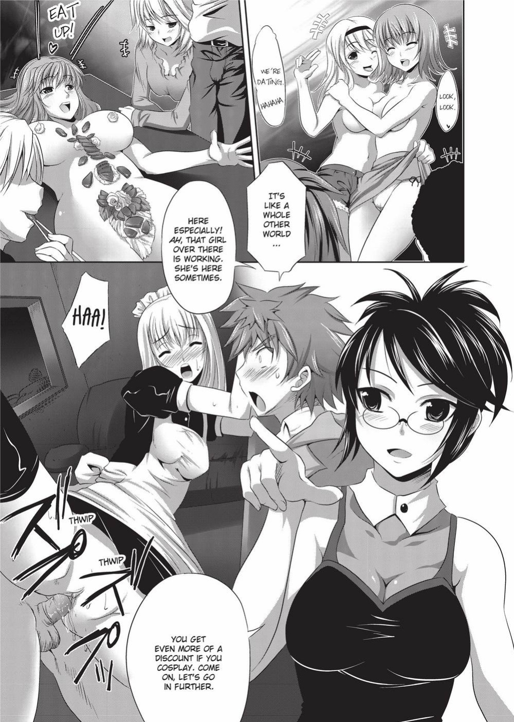 [MAKI] The Pretty Manga-ka & her Slutty Assistants [English] [Project-H] [Uncensored] [Digital]