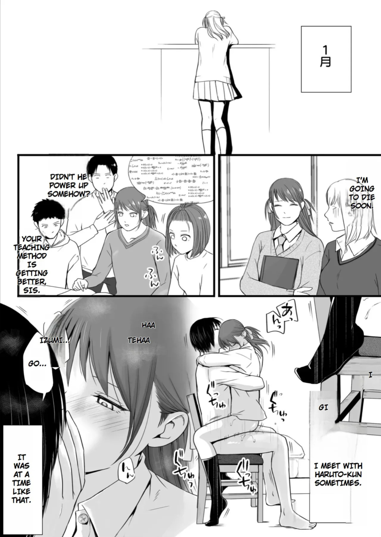 [Tsukuyomi] Sumata dake tte Itta no ni… Nurutto Sounyuusarechatta Yuutousei no Omocha | You Said It'd Just Be Grinding... But You Ended up Slipping It In. Now I'm Just the Top Student's Toy 3. [English]