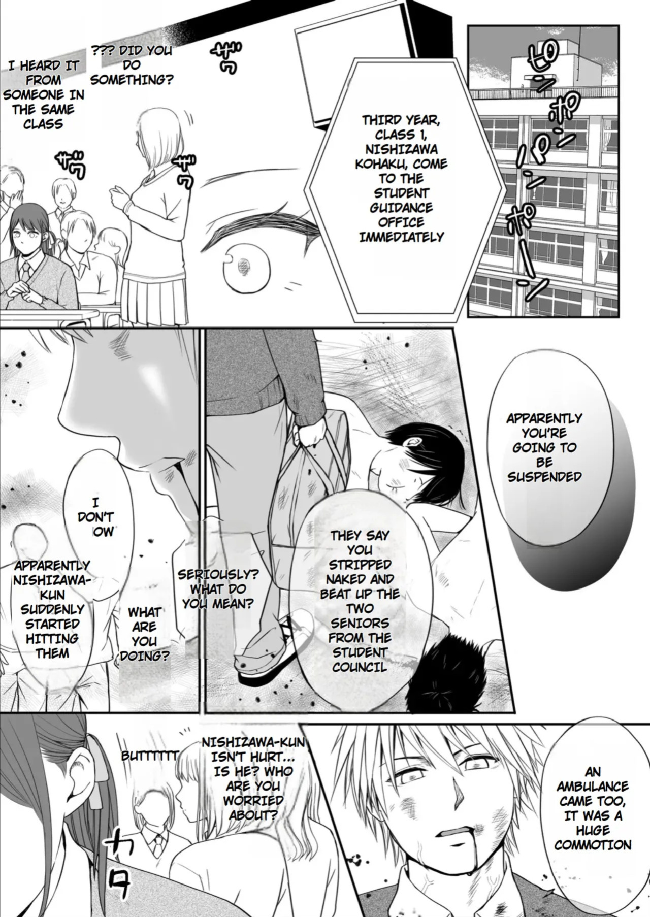 [Tsukuyomi] Sumata dake tte Itta no ni… Nurutto Sounyuusarechatta Yuutousei no Omocha | You Said It'd Just Be Grinding... But You Ended up Slipping It In. Now I'm Just the Top Student's Toy 3. [English]