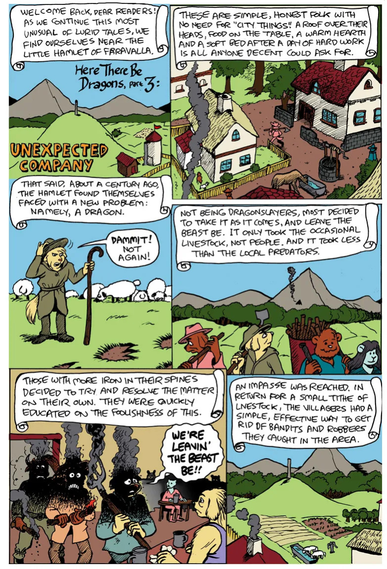 [Karno (Kjartan Arnorsson)] Here There Be Dragons 3 (Color)