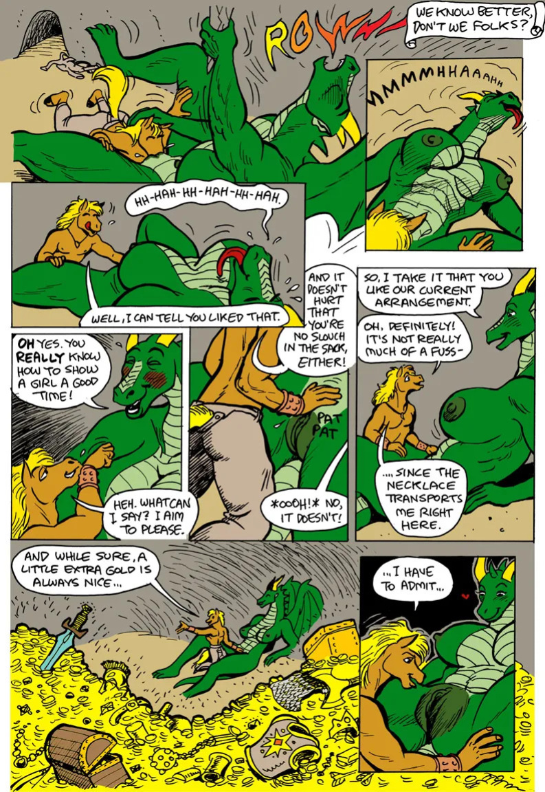 [Karno (Kjartan Arnorsson)] Here There Be Dragons 3 (Color)