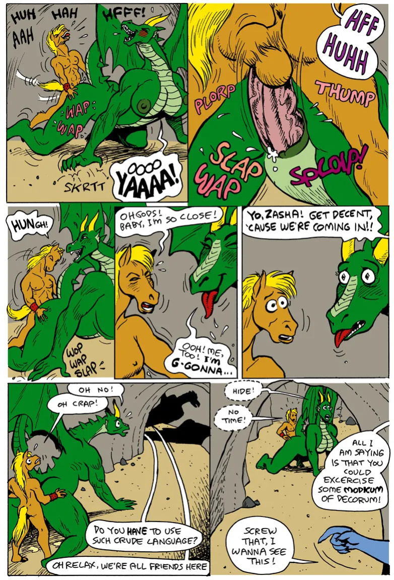 [Karno (Kjartan Arnorsson)] Here There Be Dragons 3 (Color)