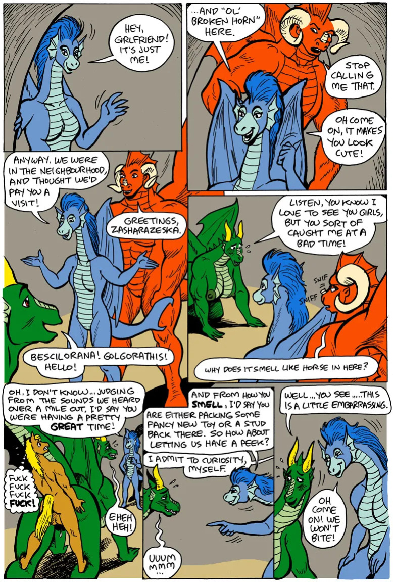 [Karno (Kjartan Arnorsson)] Here There Be Dragons 3 (Color)