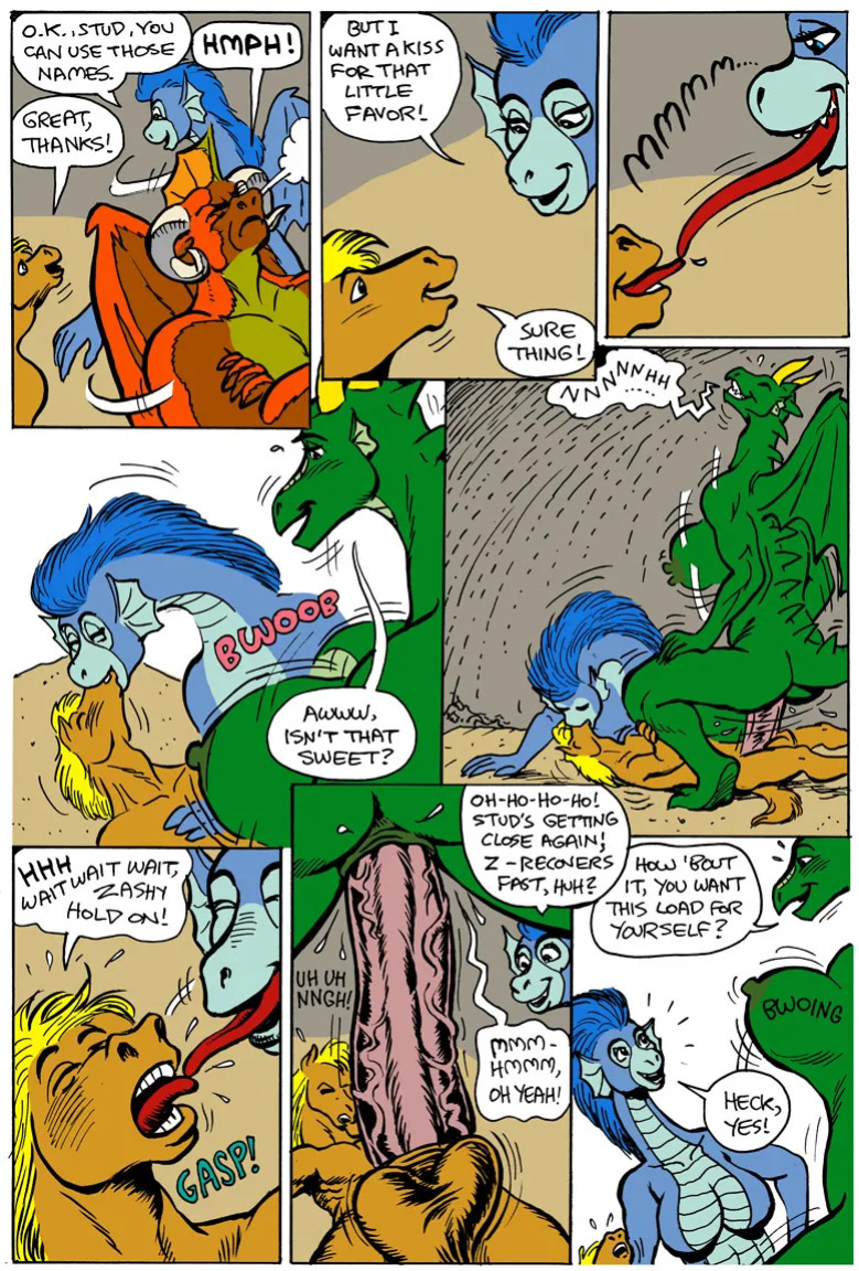 [Karno (Kjartan Arnorsson)] Here There Be Dragons 3 (Color)