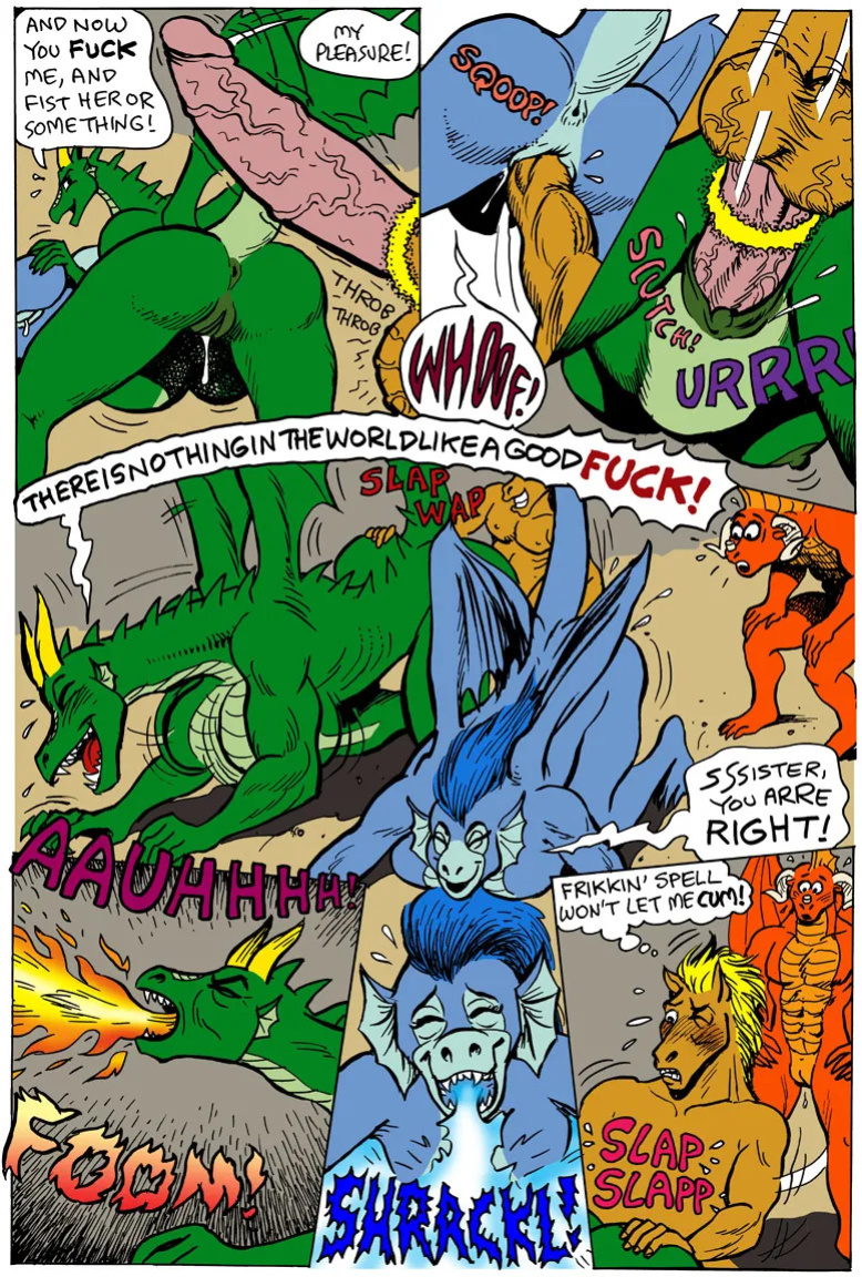 [Karno (Kjartan Arnorsson)] Here There Be Dragons 3 (Color)