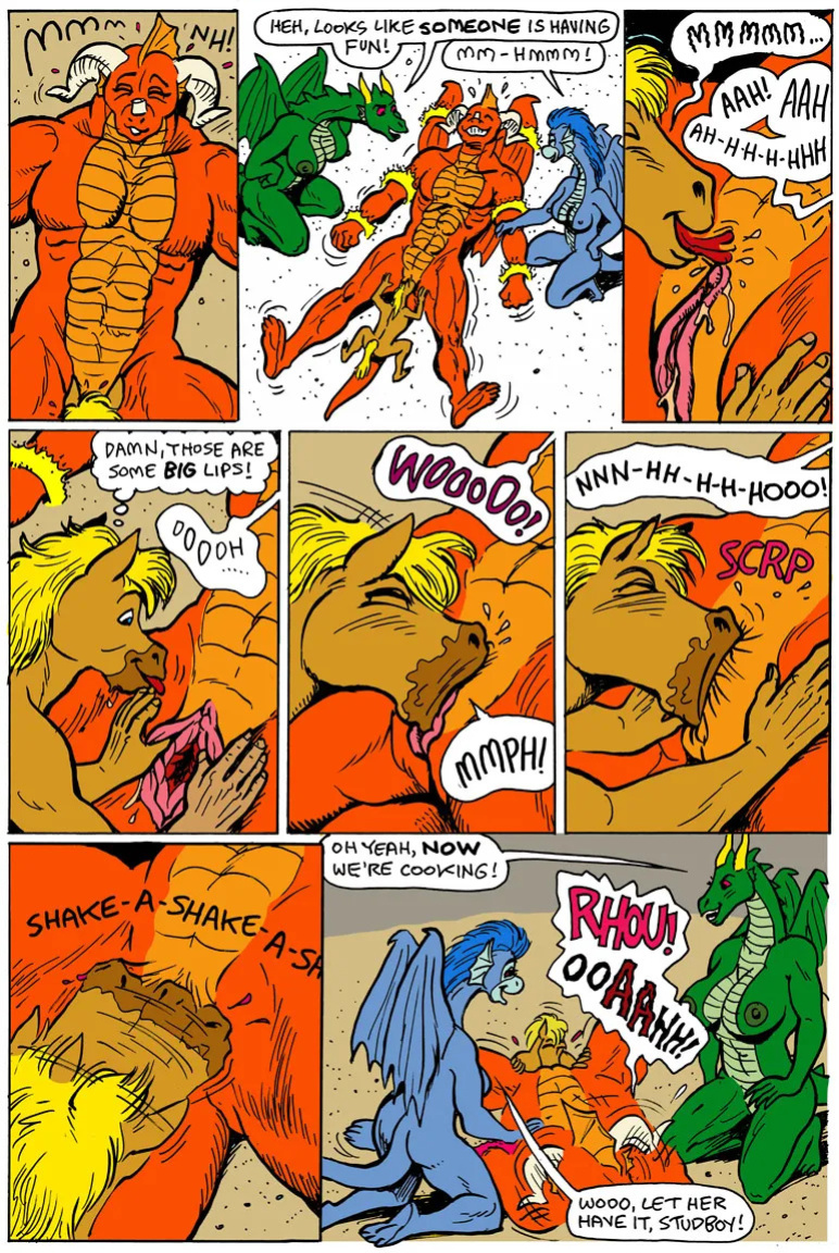 [Karno (Kjartan Arnorsson)] Here There Be Dragons 3 (Color)