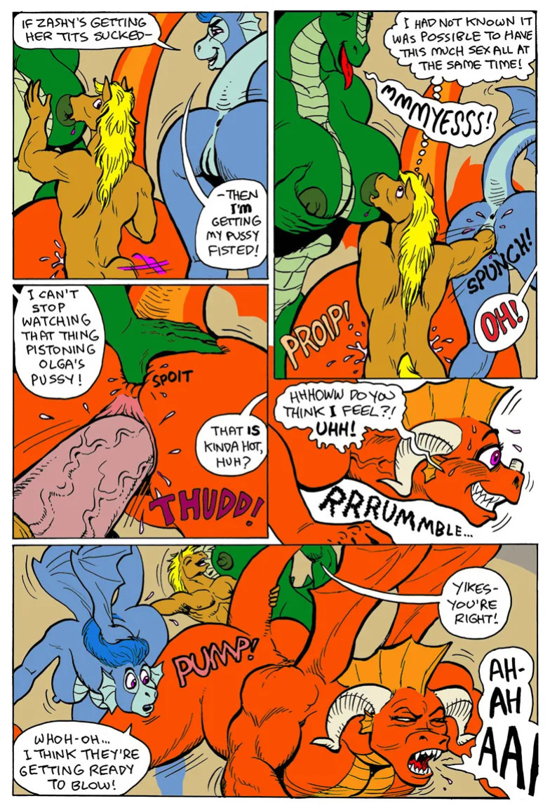 [Karno (Kjartan Arnorsson)] Here There Be Dragons 3 (Color)