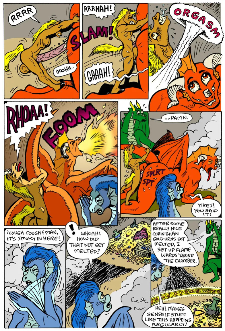 [Karno (Kjartan Arnorsson)] Here There Be Dragons 3 (Color)
