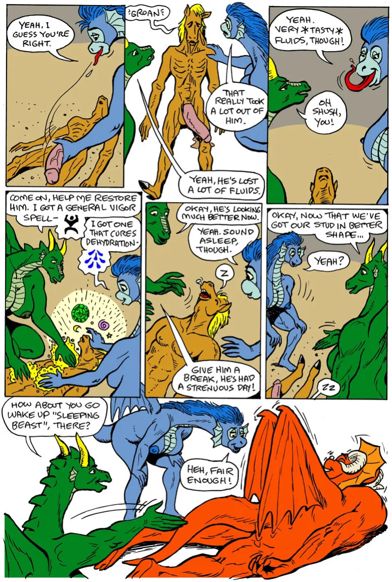[Karno (Kjartan Arnorsson)] Here There Be Dragons 3 (Color)