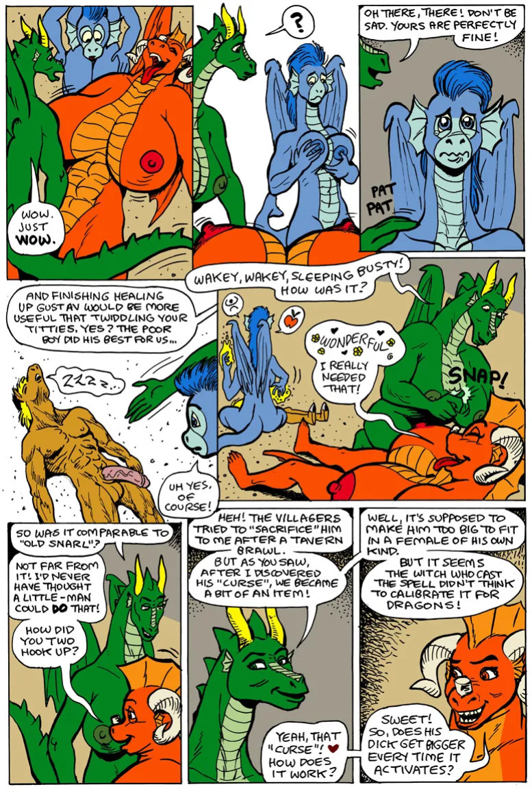 [Karno (Kjartan Arnorsson)] Here There Be Dragons 3 (Color)