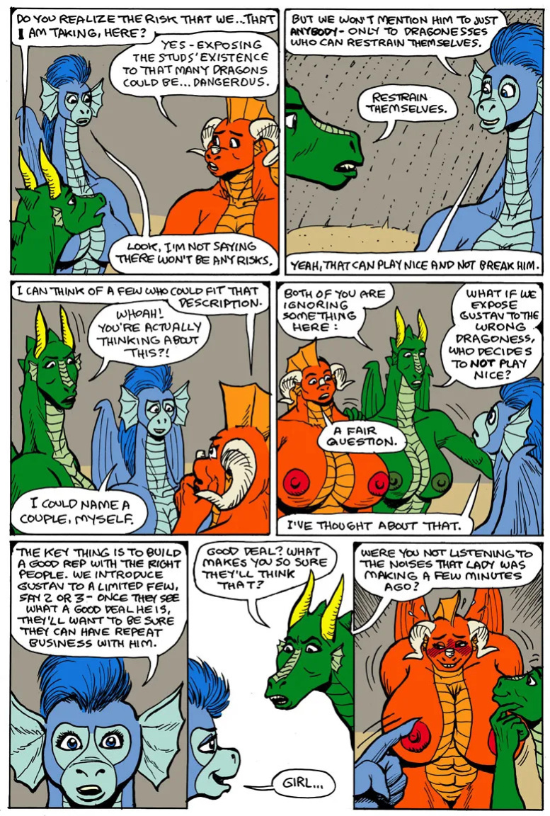 [Karno (Kjartan Arnorsson)] Here There Be Dragons 3 (Color)
