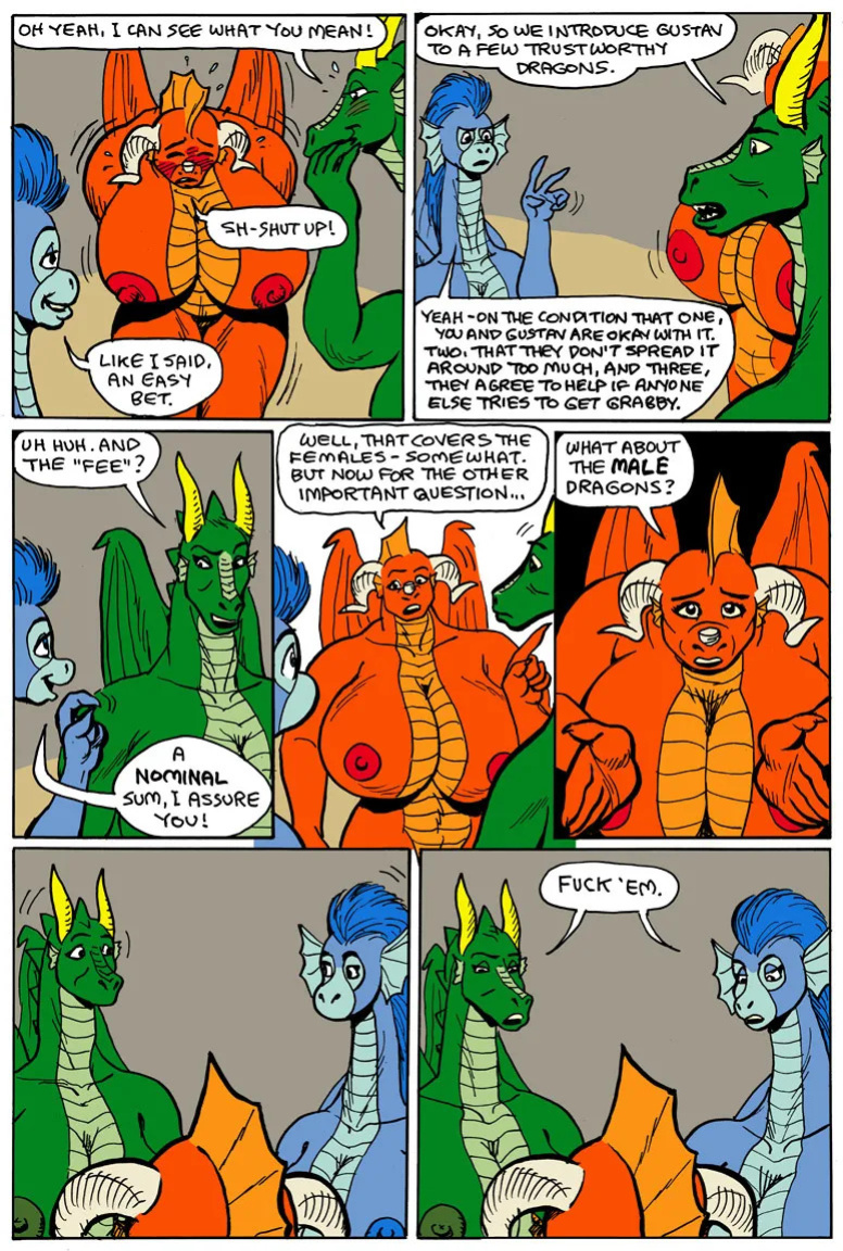 [Karno (Kjartan Arnorsson)] Here There Be Dragons 3 (Color)