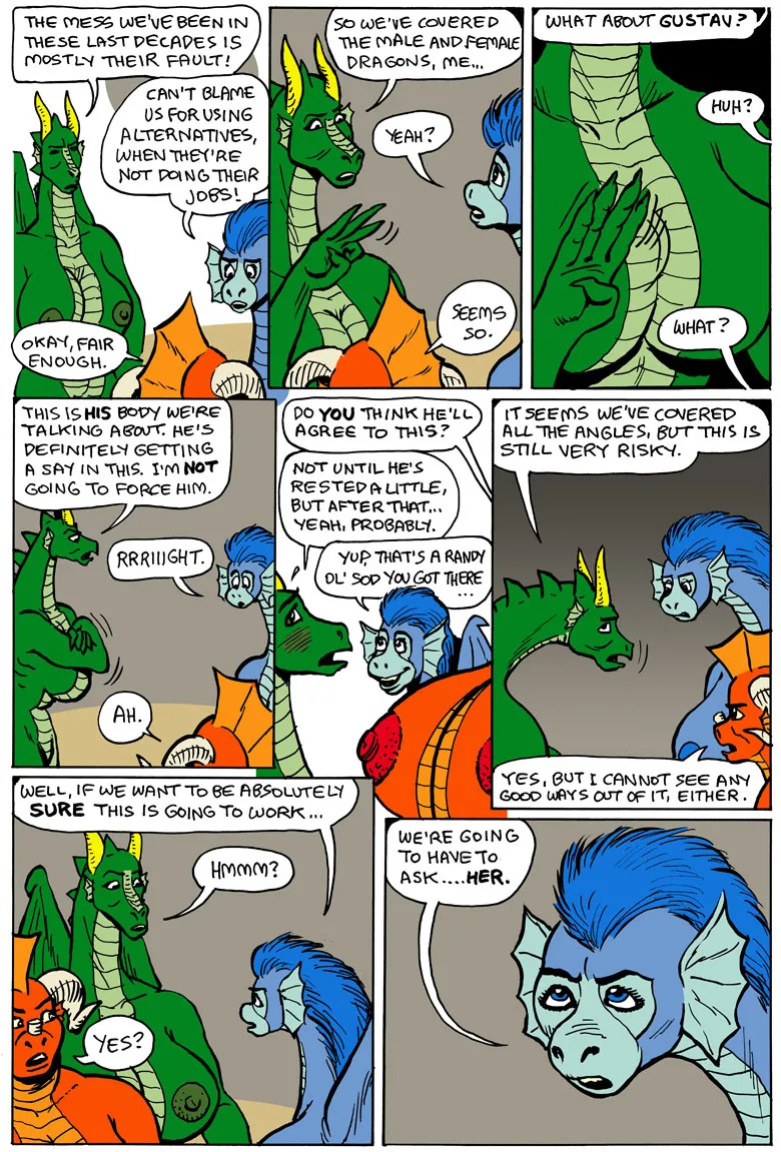 [Karno (Kjartan Arnorsson)] Here There Be Dragons 3 (Color)