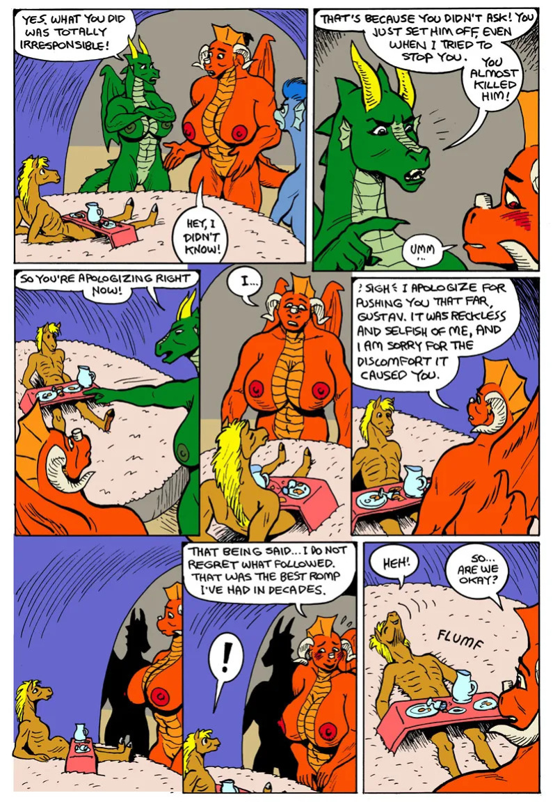 [Karno (Kjartan Arnorsson)] Here There Be Dragons 3 (Color)
