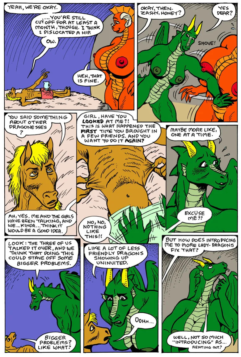[Karno (Kjartan Arnorsson)] Here There Be Dragons 3 (Color)