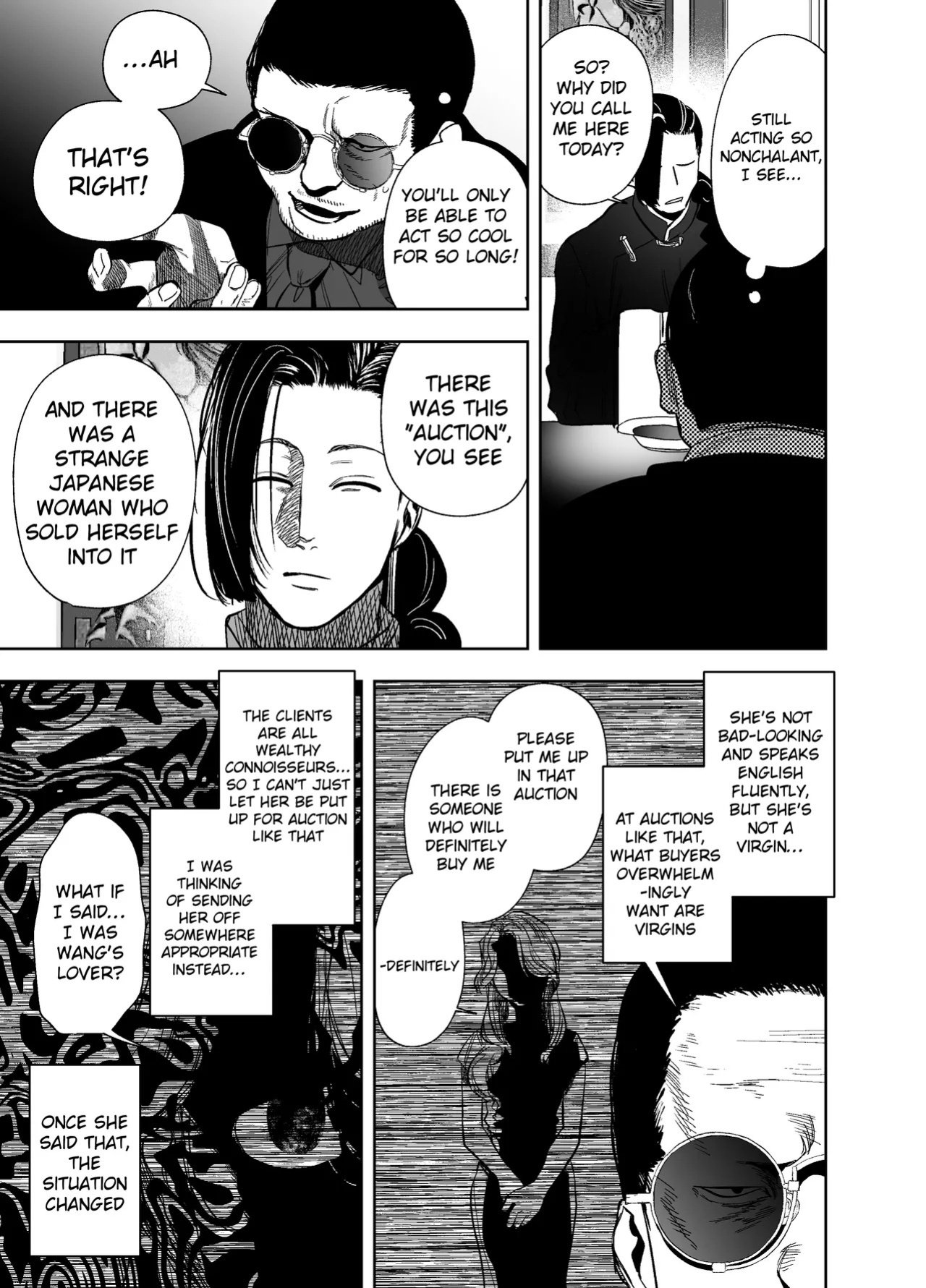 [Sakiccho dake! (Hotta Ahan)] Shinshoku -Yami Auction de Otosareta Saki wa, Chuuka-kei Mafia no Moto Ijimekko deshita- | The one who won the bid for me at the underground auction turned out to be a Chinese mafia boss [English]