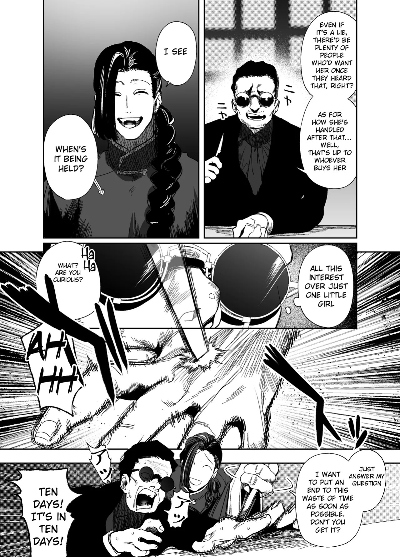 [Sakiccho dake! (Hotta Ahan)] Shinshoku -Yami Auction de Otosareta Saki wa, Chuuka-kei Mafia no Moto Ijimekko deshita- | The one who won the bid for me at the underground auction turned out to be a Chinese mafia boss [English]
