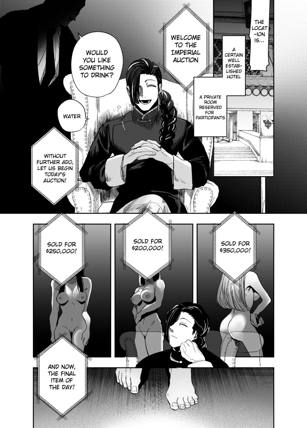 [Sakiccho dake! (Hotta Ahan)] Shinshoku -Yami Auction de Otosareta Saki wa, Chuuka-kei Mafia no Moto Ijimekko deshita- | The one who won the bid for me at the underground auction turned out to be a Chinese mafia boss [English]