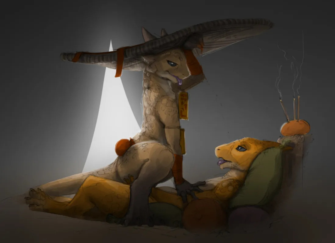 [Various] Big hat kobold (OC by fluffcat)