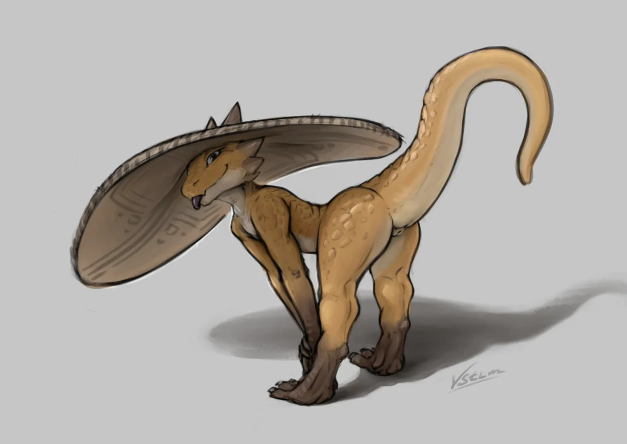 [Various] Big hat kobold (OC by fluffcat)