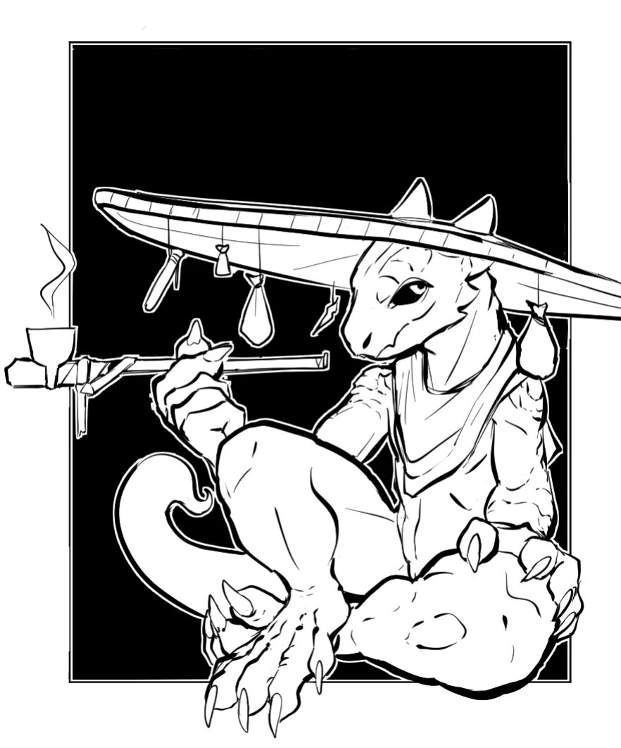 [Various] Big hat kobold (OC by fluffcat)