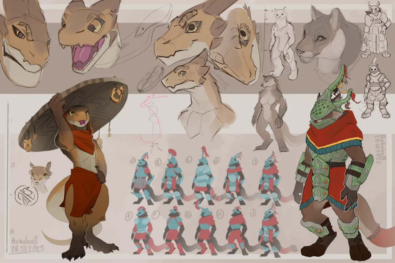 [Various] Big hat kobold (OC by fluffcat)