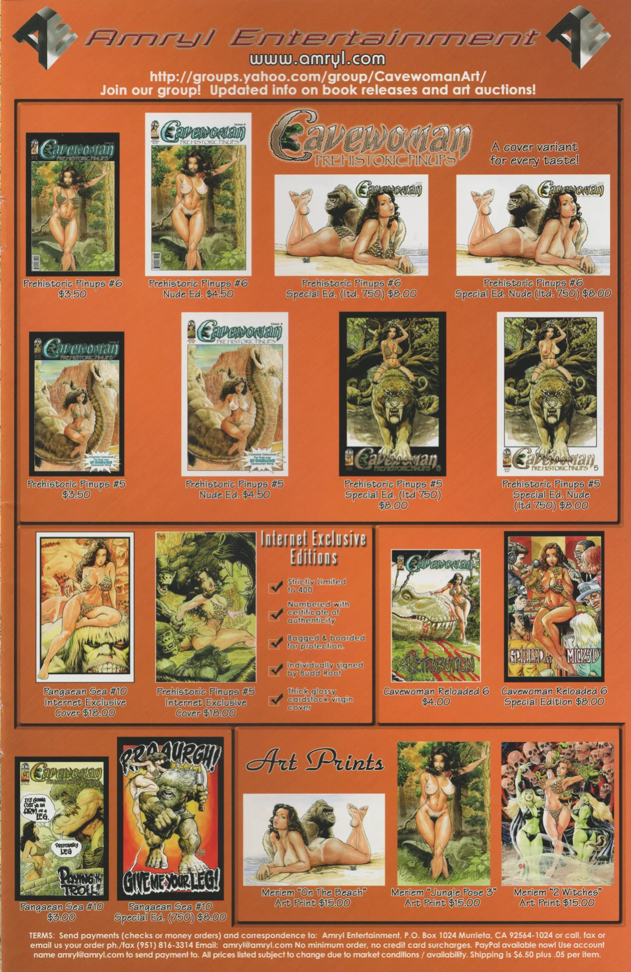 [Budd Root] Cavewoman - Prehistoric Pinups 6