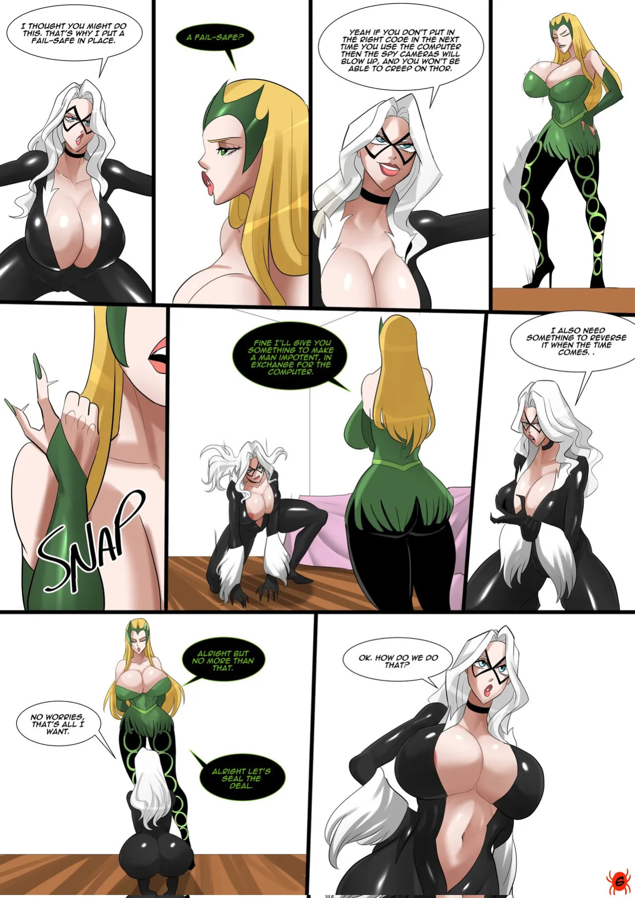 [Venomarts00] All's fair in love and war (Spider-Man) [Ongoing]