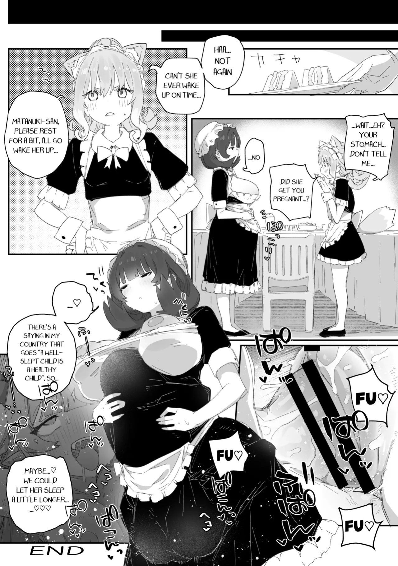 [PLATONiCA (Nyorubee)] Gokubuto Mazoku no Futanari Ojousama, Onahomeido ni Muhyoujou de Kintama Korogasaretetamaru ka! Gochagocha uruse e Yatsu wa Shikyuu do Tsukeba hai Owari!!~ Shikoshiko Byuttokite Hohoinohoi-hen ~ [English]