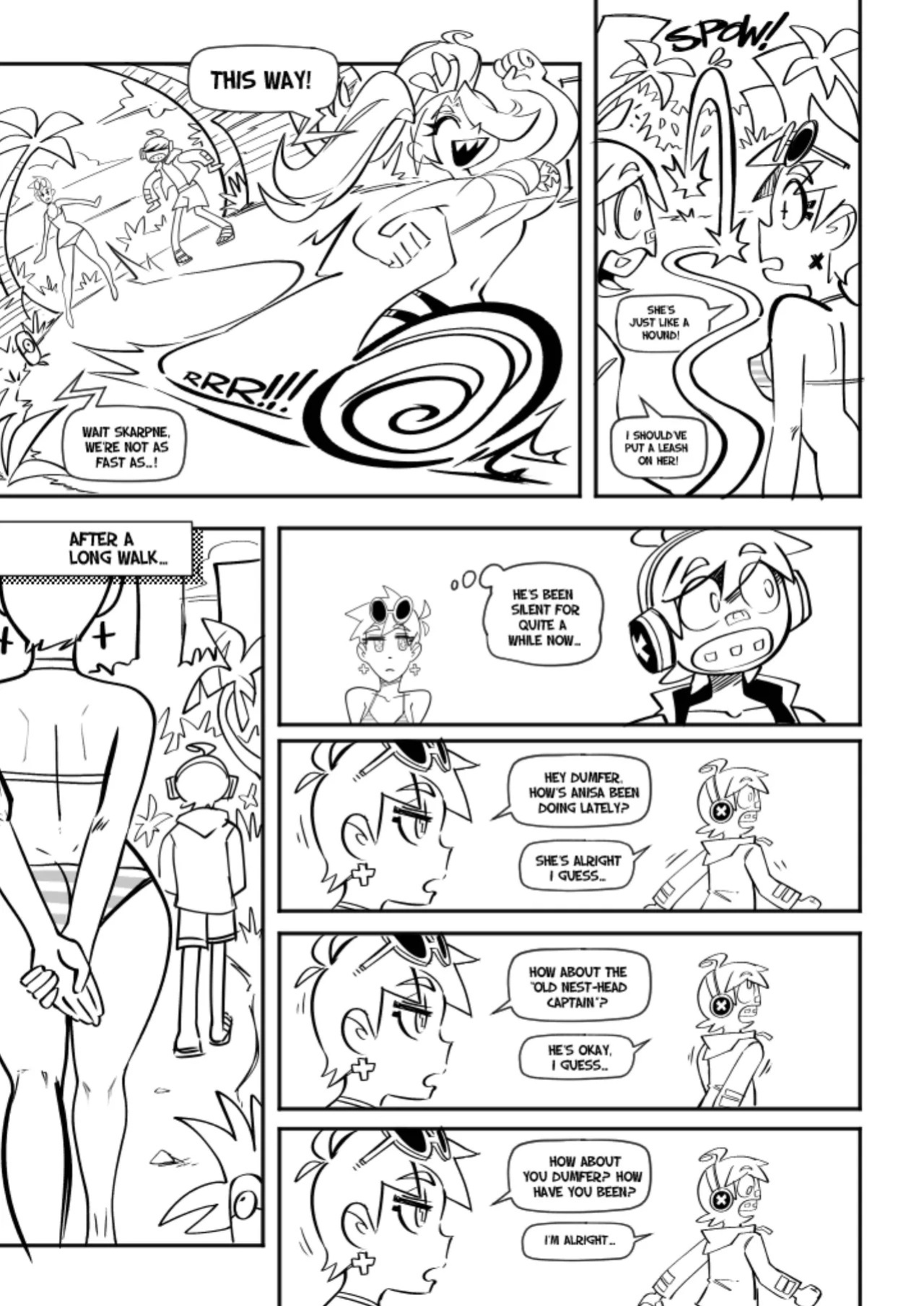 [Gerph] SkarpWorld Ch. 18: Tremors (B/W) (Ongoing)