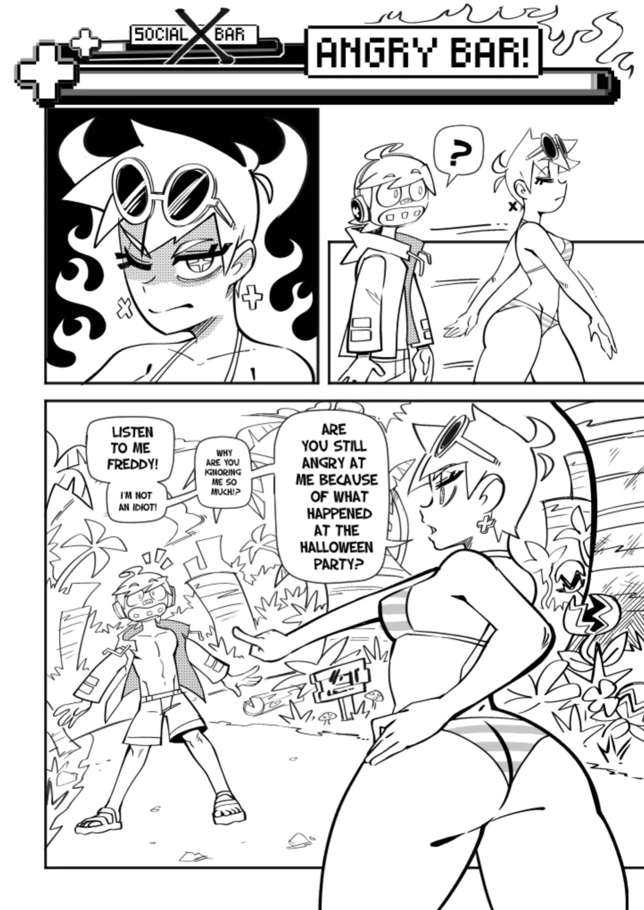 [Gerph] SkarpWorld Ch. 18: Tremors (B/W) (Ongoing)