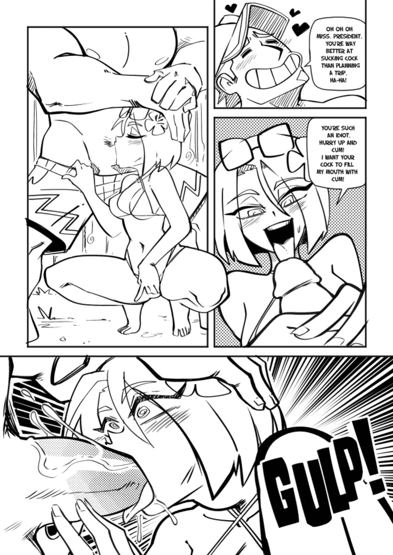 [Gerph] SkarpWorld Ch. 18: Tremors (B/W) (Ongoing)